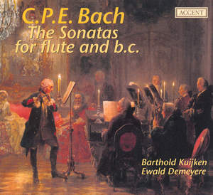 C.P.E. Bach., The Sonatas for flute and b.c / Accent C.P.E. Bach., The Sonatas for flute and b.c / Accent