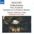 Mozart Violin Sonatas • 5 / Naxos Mozart Violin Sonatas • 5 / Naxos