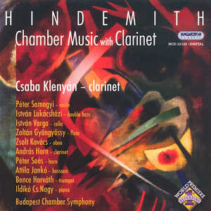 Hindemith Chamber Music with Clarinet / Hungaroton Hindemith Chamber Music with Clarinet / Hungaroton