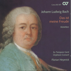 Johann Ludwig Bach Das ist meine Freud - Motetten / Carus Johann Ludwig Bach Das ist meine Freud - Motetten / Carus