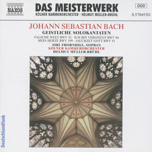 Johann Sebastian Bach, Geistliche Solokantaten / Naxos