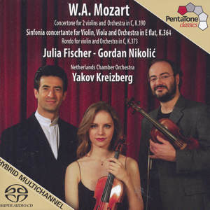 Mozart, Julia Fischer, Gordan Nikolič / Pentatone classics Mozart, Julia Fischer, Gordan Nikolič / Pentatone classics