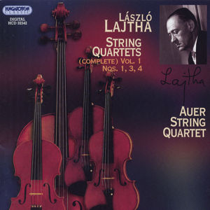 László Lajtha String Quartets (Complete) Vol. 1 / Hungaroton