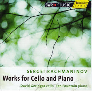 David Geringas spielt Rachmaninow / SWRmusic David Geringas spielt Rachmaninow / SWRmusic