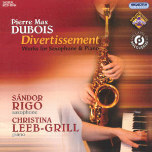 Pierre Max Dubois, Divertissement - Works for Saxophon & Piano / Hungaroton