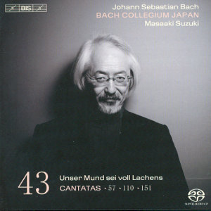 J.S. Bach, Cantatas Vol. 43 / BIS