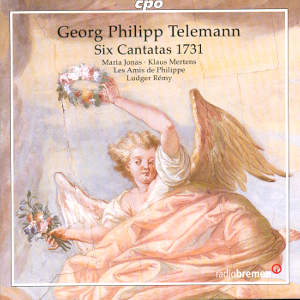Georg Philipp Telemann Six Cantatas 1731 / cpo