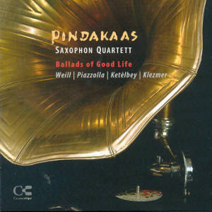Pindakaas Saxophon Quartet Ballads of Good Life / Classicclips