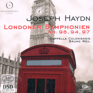 Joseph Haydn Londoner Symphonien 4-6 / Ars Produktion