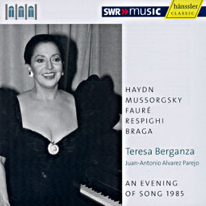 Teresa Berganza, An Evening of Song 1985 / SWRmusic Teresa Berganza, An Evening of Song 1985 / SWRmusic