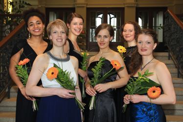 Preisträgerinnen des 9. Internationalen Telemann-Wettbewerbs, Foto: Viktoria Kühne