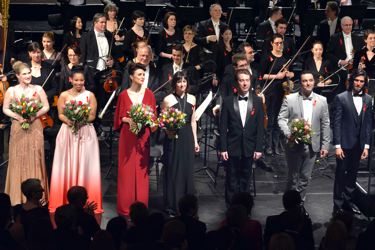 Beim Schlussapplaus, Foto: Paul Esser