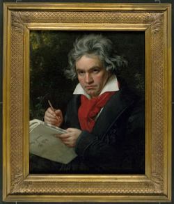 Beethoven-Porträt von Joseph Karl Stieler, 1820, Foto: Beethoven-Haus Bonn