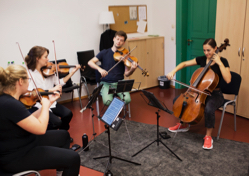 Das Barbican Quartet erspielte sich 2022 den 1. Preis. Foto: Daniel Delang