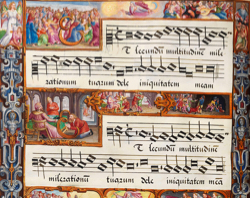 Bußpsalmencodex Herzog Albrecht V., Foto: BSB/Mus.ms. A I 