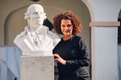 Die Jury-Vorsitzende des Wettbewerbs KS Angelika Kirchschlager, Foto: Niklas Schnaubelt