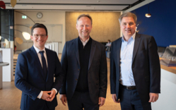 Falko Mohrs, Georg Heckel, Oberbürgermeister Jürgen Krogmann (v.l.n.r.), Foto: Oldenburgisches Staatstheater