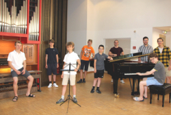 Gruppenbild der Preisträger, Foto: Weigl / Regensburger Domspatzen