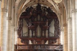Klais-Orgel im Heilig-Kreuz-Münster Schwäbisch Gmünd, Foto: Hartmut Hientsch