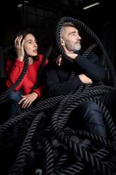 Künstlerin Prune Nourry und Choreograph Angelin Preljocaj, Foto: Nicolas Righetti