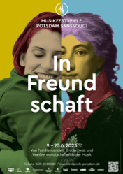 Motiv In Freundschaft der Musikfestspiele Potsdam Sanssouci 2023