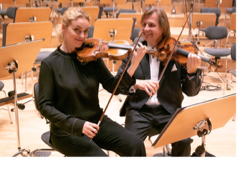 Nina Hoss und Wolfgang Hentrich, Foto: Björn Kadenbach