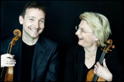Oliver Wille und Antje Weithaas, Foto: Georgia Bertazzi