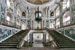 Schloss Augustusburg, Treppenhaus, Foto: Joerg Hejkal