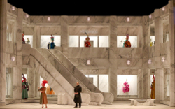 Szene aus Les Pecheurs de perles , Foto: Wiener Staatsoper, Michael Poehn