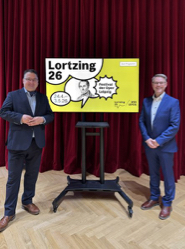 Tobias Wolff und Torsten Rose - Beginn des Vorverkaufs, Foto: Oper Leipzig, formdusche