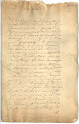 Unrestaurierte Mitschrift einer Hegel-Vorlesung, Foto: Archiv und Bibliothek des Erzbistums München und Freising