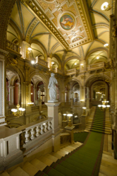 Wiener Staatsoper, Feststiege, Foto: Michael Poehn, Wiener Staatsoper
