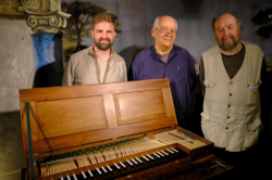 (v.l.n.r.) Simon Pickel, Prof, Christoph Hammer und Albrecht Czernin, Foto: Fabian Schreyer